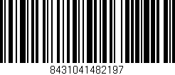 Código de barras (EAN, GTIN, SKU, ISBN): '8431041482197'