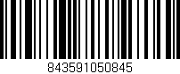 Código de barras (EAN, GTIN, SKU, ISBN): '843591050845'