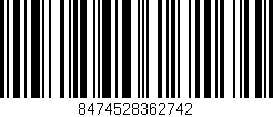 Código de barras (EAN, GTIN, SKU, ISBN): '8474528362742'