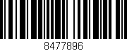 Código de barras (EAN, GTIN, SKU, ISBN): '8477896'