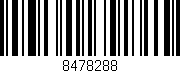 Código de barras (EAN, GTIN, SKU, ISBN): '8478288'