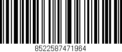 Código de barras (EAN, GTIN, SKU, ISBN): '8522587471964'