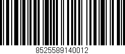 Código de barras (EAN, GTIN, SKU, ISBN): '8525589140012'