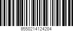 Código de barras (EAN, GTIN, SKU, ISBN): '8550214124204'