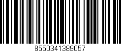 Código de barras (EAN, GTIN, SKU, ISBN): '8550341389057'