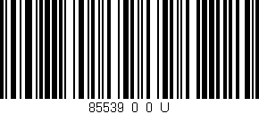 Código de barras (EAN, GTIN, SKU, ISBN): '85539_0_0_U'