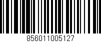 Código de barras (EAN, GTIN, SKU, ISBN): '856011005127'