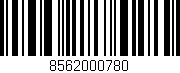 Código de barras (EAN, GTIN, SKU, ISBN): '8562000780'