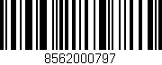 Código de barras (EAN, GTIN, SKU, ISBN): '8562000797'