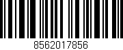 Código de barras (EAN, GTIN, SKU, ISBN): '8562017856'