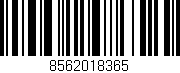 Código de barras (EAN, GTIN, SKU, ISBN): '8562018365'