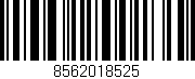 Código de barras (EAN, GTIN, SKU, ISBN): '8562018525'