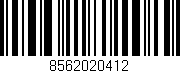 Código de barras (EAN, GTIN, SKU, ISBN): '8562020412'