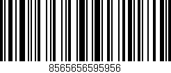 Código de barras (EAN, GTIN, SKU, ISBN): '8565656595956'