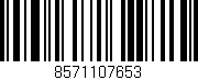 Código de barras (EAN, GTIN, SKU, ISBN): '8571107653'