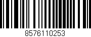 Código de barras (EAN, GTIN, SKU, ISBN): '8576110253'