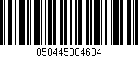 Código de barras (EAN, GTIN, SKU, ISBN): '858445004684'