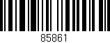 Código de barras (EAN, GTIN, SKU, ISBN): '85861'