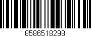 Código de barras (EAN, GTIN, SKU, ISBN): '8586518298'