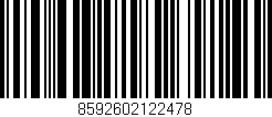 Código de barras (EAN, GTIN, SKU, ISBN): '8592602122478'