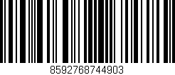 Código de barras (EAN, GTIN, SKU, ISBN): '8592768744903'