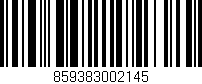 Código de barras (EAN, GTIN, SKU, ISBN): '859383002145'