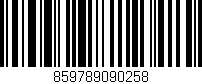 Código de barras (EAN, GTIN, SKU, ISBN): '859789090258'
