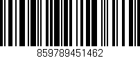 Código de barras (EAN, GTIN, SKU, ISBN): '859789451462'