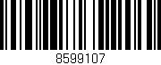 Código de barras (EAN, GTIN, SKU, ISBN): '8599107'