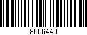 Código de barras (EAN, GTIN, SKU, ISBN): '8606440'