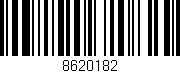 Código de barras (EAN, GTIN, SKU, ISBN): '8620182'