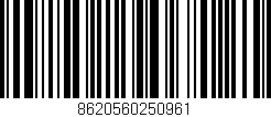 Código de barras (EAN, GTIN, SKU, ISBN): '8620560250961'
