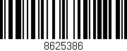 Código de barras (EAN, GTIN, SKU, ISBN): '8625386'