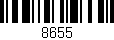 Código de barras (EAN, GTIN, SKU, ISBN): '8655'