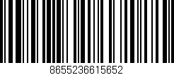 Código de barras (EAN, GTIN, SKU, ISBN): '8655236615652'