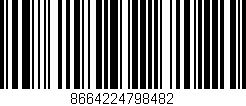 Código de barras (EAN, GTIN, SKU, ISBN): '8664224798482'