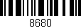Código de barras (EAN, GTIN, SKU, ISBN): '8680'