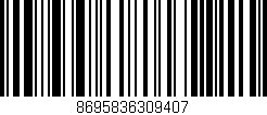 Código de barras (EAN, GTIN, SKU, ISBN): '8695836309407'