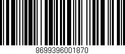 Código de barras (EAN, GTIN, SKU, ISBN): '8699396001870'