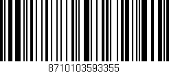 Código de barras (EAN, GTIN, SKU, ISBN): '8710103593355'