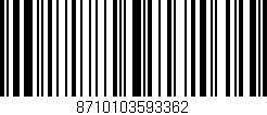 Código de barras (EAN, GTIN, SKU, ISBN): '8710103593362'