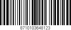Código de barras (EAN, GTIN, SKU, ISBN): '8710103648123'