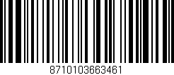 Código de barras (EAN, GTIN, SKU, ISBN): '8710103663461'