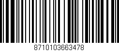 Código de barras (EAN, GTIN, SKU, ISBN): '8710103663478'