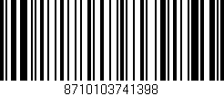 Código de barras (EAN, GTIN, SKU, ISBN): '8710103741398'