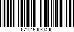 Código de barras (EAN, GTIN, SKU, ISBN): '8710150069490'