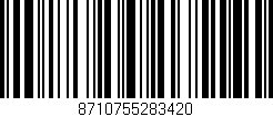 Código de barras (EAN, GTIN, SKU, ISBN): '8710755283420'