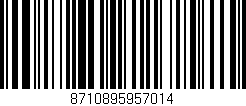 Código de barras (EAN, GTIN, SKU, ISBN): '8710895957014'