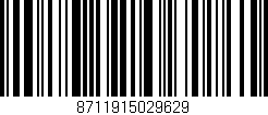 Código de barras (EAN, GTIN, SKU, ISBN): '8711915029629'