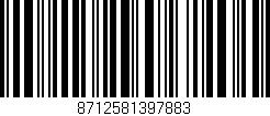 Código de barras (EAN, GTIN, SKU, ISBN): '8712581397883'